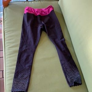 Lululemon navy leggings size 6